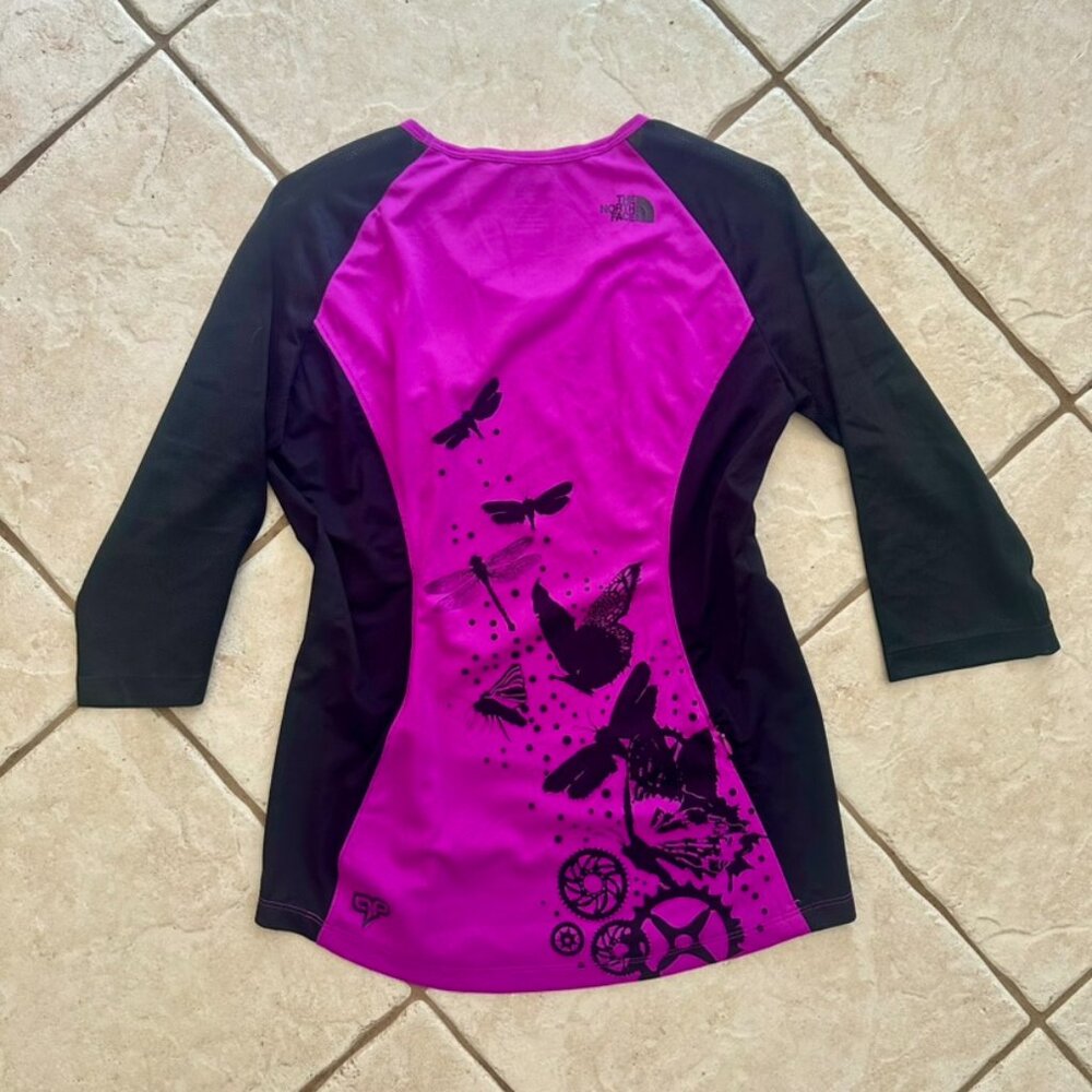 North Face Butterfly Biking Shirt
